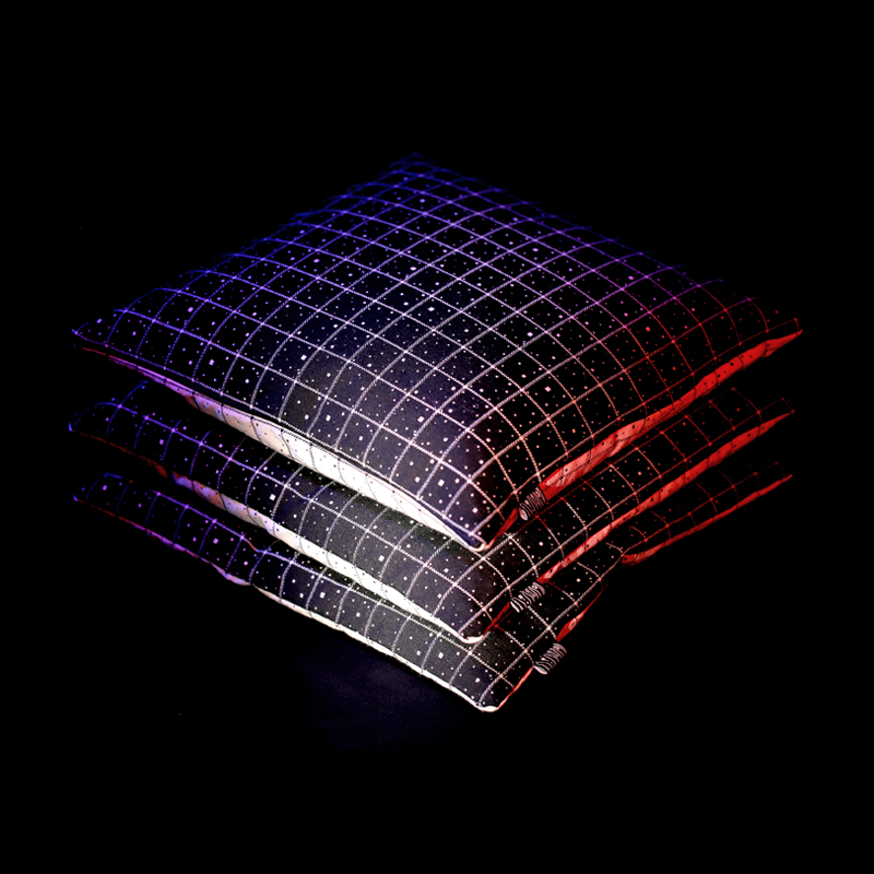 Fabric of Spacetime cushion Hannah Waldron