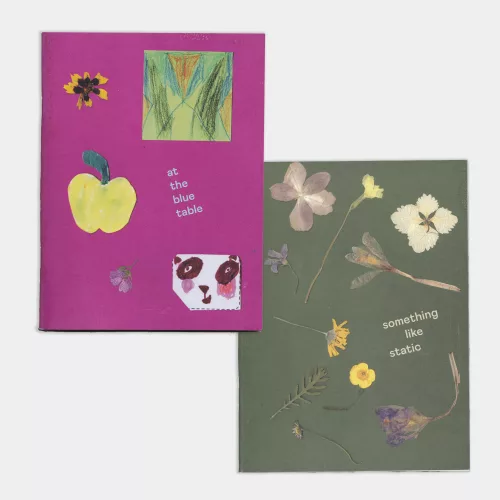 At the Blue Table & Something Like Static (combined shipping)